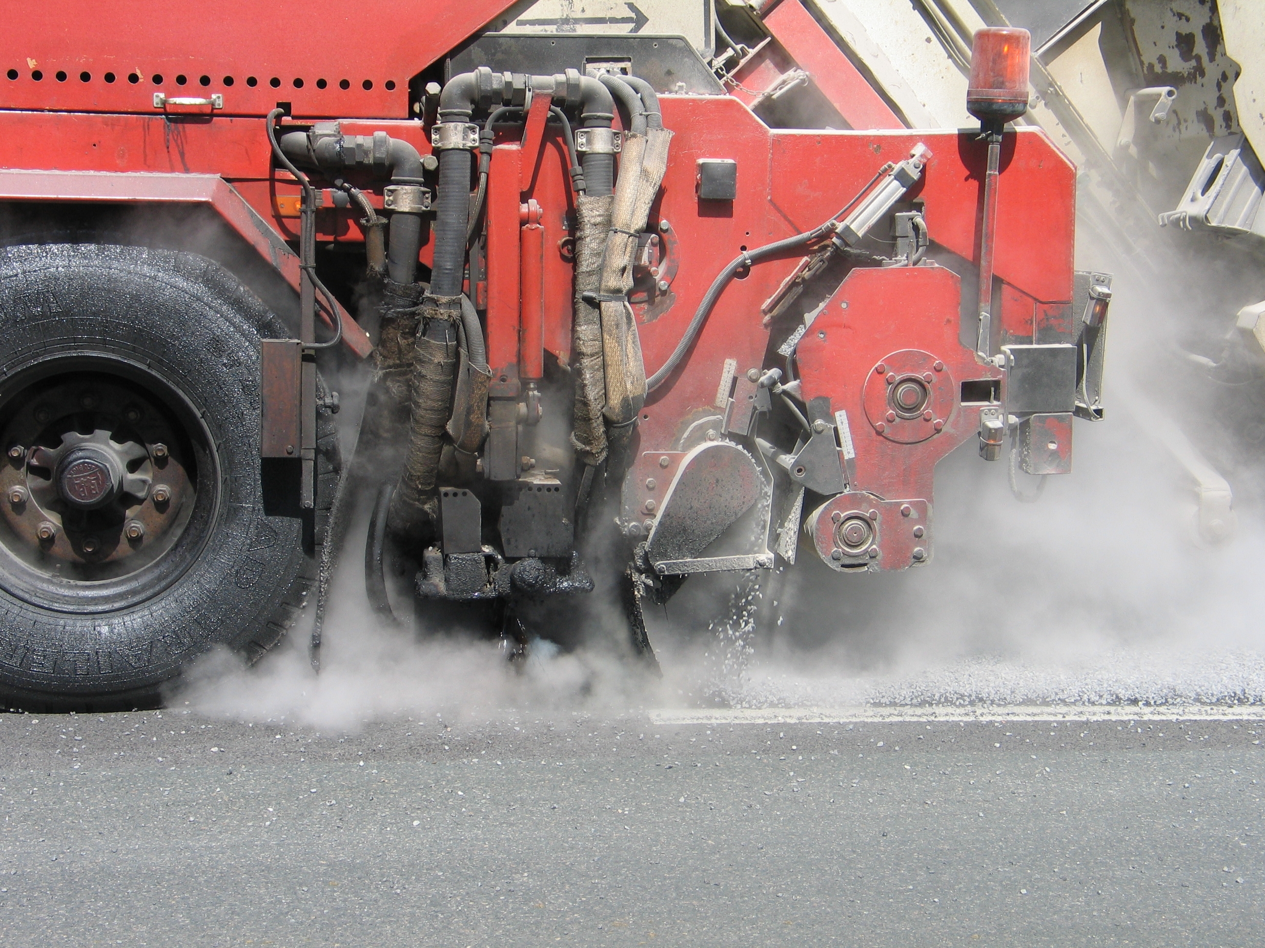 Oberflächenbehandlung im Einsatz